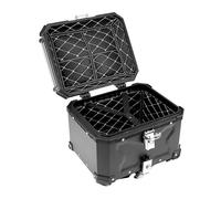 Yidelchon Alluminio Bauletto Valigia Moto 28L 36L 55L 65L Universale Bauletto Posteriore Per Ciclomotori, Motocicletta, Quad, Baule Bauletto Valigia Moto Scooter (Color : X-Black, Size : 28L)