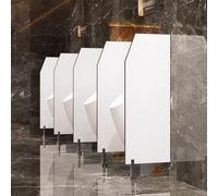 Yidlkecqey Estensore per Paravento da Urinale a Parete, Pannello di Separazione per Bagni Pubblici - Divisorio per Urinali per Cantieri, Scuole e Bagni d’Hotel(White,1Pcs)