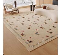 Yidlkecqey Tappeto Riscaldante in Grafene, Tappeto Elettrico Riscaldante Lavabile e Pieghevole, Tappeto Riscaldato a Risparmio Energetico per Soggiorno(Type R,200x300cm/78.7x118in)