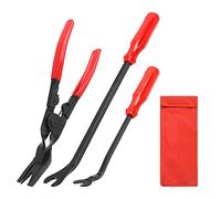 YIDM Strumento Smontaggio Rivetti Auto: 3 Pezzi Strumento Rivestimento della Porta, Estrattore Unghie, Strumento Rimozione Unghie, Strumento Rimozione Portiera Dell'auto, Pannello Cruscotto