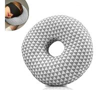 YIDM Universale Cuscino Per Piercing: Cuscino con Buco per Orecchio per Dormire, Regolabile Cuscino Per Piercing All’orecchio, Cotone Cuscino Foro Orecchio per Chi Dorme e Dorme sul Fianco