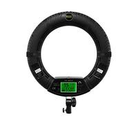 Yidoblo Kit luce anello LED bicolore da 18"da 96W:trucco video ritratto in studio Youtube con telecomando,supporto per telefono/fotocamera,supporto luce,caricabatterie,borsa per il trasporto