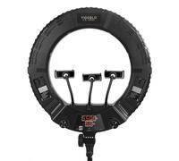 Yidoblo LX-480D Display digitale da 18" 3200K-5500K LED Ring Light, 3 porte Hot Shoe con telecomando, treppiede, borsa da trasporto per YouTube TikTok Makeup