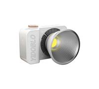 YIDOBLO ZC-100BI 100W COB Video Light con Bowens Mount, 10000Lux/m 2700K-7500K Bicolor Camera Light con 10 Simulazioni Scenario Controllo Illuminazione Continua per Fotografia