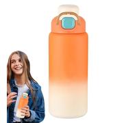Yidueace Borraccia Termica | 650ml Grande Bottiglia Portatile Con Cannuccia - Borraccia per Escursionismo Impermeabile | per Bambini Scuola Ragazzi Uomini Palestra Caffè Donne Sport Viaggio Outdoor