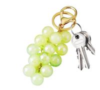 Yidueace Ciondolo Per Borsa - Uva Morbida 3D,Portachiavi E Decorazione Per Automobile,Per Adolescenti Uomini Donne Appassionati Viaggio Casa Uso Quotidiano Festa Compleanno Vacanza