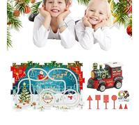 Yidueace Giocattoli Ferrovia Per Bambini,Gioco Binario - Set Di Natale,Per Giocattoli Educativi Per Il Compleanno Per I Bambini Di 3-6 Anni Per Ragazze E Amici