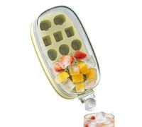 Yidueace per il - 2 in 1, contenitore per pressa portatile e riutilizzabile | Bottiglia per il portatile - Adatto per whisky, caffè, bevande refrigeranti alimentari, cocktail per