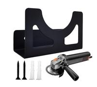 Yidueace Supporto per smerigliatrice angolare, montaggio a parete per smerigliatrice angolare utensili elettrici | Organizer per utensili elettrici come smerigliatrice e trapani in ferro robusto per