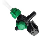 Yidueace Testina irrigatore, ugello per irrigazione a ventaglio per giardino, testa di irrigazione, ricambio per giardino, esterni, prato, crescita delle piante, spruzzatura, serra e fattoria