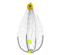 Yidueace Trappola Per Granchi | Gabbia da con Apertura e Chiusura Automatica - Trappola Portatile Per Aragoste Gamberi Crostacei Pesci In Acque Salate E Dolci Da Kayak Molo Pontile Fiumi Laghi Stagni
