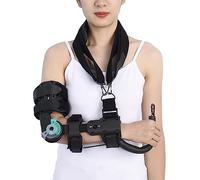 YIeDGvb Tutore per Gomito, for Il Supporto al Recupero da lesioni Braccio Dopo Un Intervento Chirurgico, tutore for Sonno for riparazioni di legamenti e tendini del lussati, Destro(Left)