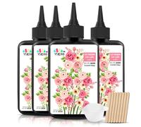 YIEHO Resina UV 400g Cristallo Colla UV Dura Resina Epossica Trasparente per Gioielli Fast Curing