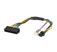 YieJoya Cavo adattatore di alimentazione ATX da 24 pin a 6 pin per HP Z230 SFF serie 13 pollici (33 cm) in rame e stagno