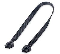 YieJoya Cavo PCIE per Seasonic, PSU 8 pin maschio a PCIe 8pin (6+2) maschio per alimentatore modulare Seasonic (60 cm)