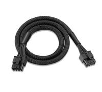 YieJoya Cavo PCIE SOLO per MSI MAG A850GL e A750GL Alimentatori, ATX 3.0, Cavo di Alimentazione PSU 8 Pin Connettore su PCIe 8 Pin (6+2) Connettore con Guaina per MSI MAG A850GL A750GL Alimentatore