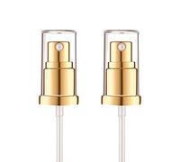 YieJoya Pompa per Estee Lauder fondotinta Double Wear Foundation, 2 confezioni di pompa di ricambio per fondotinta (oro)