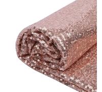 YIEMI Tessuto con paillettes, tessuto con paillettes per abbigliamento alla moda, decorazione di giocattoli, tovaglia con paillettes e fai da te ecc. (5 iarde, champagne)