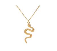 Yienate Collana con serpente in oro Medusa Snake Estetico Catena Cobra Collana Regalo Gioielli per Uomo e Donna