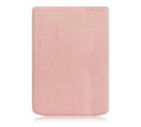 Yiernuo Custodia per Pocketbook Verse PB629 /Verse Pro PB634 6 Pollici e-Book Reader,Ultra Sottile Cover con Auto Sveglia/Sonno,Oro rosa