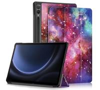 Yiernuo Custodia per Samsung Galaxy Tab S9 FE+/Tab S9 FE Plus/Tab S9 Plus 12,4 Pollici SM-X610/X616 X810/X816B/X818U Tablet,Ultra Sottile Cover con Funzione Supporto e Auto Sveglia/Sonno,Galaxy