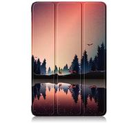 Yiernuo Custodia per Samsung Galaxy Tab S9 FE+/Tab S9 FE Plus/Tab S9 Plus 12,4 Pollici SM-X610/X616 X810/X816B/X818U Tablet,Ultra Sottile Cover con Funzione Supporto e Auto Sveglia/Sonno,Crepuscolo