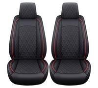 YIERTAI Coprisedili per auto compatibili con Dodge Ram Custom Fit 2009-2025 1500 2500 3500 Pickup Mega Cab Limited Longhorn Laramie Bighorn coprisedili impermeabili in pelle, 2 pezzi anteriori