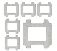 Yieson 6 pezzi tamponi di pulizia per Ecovacs Winbot W2/W2S PRO /W1pro/W1, accessori per robot di pulizia finestre, lavabili in microfibra