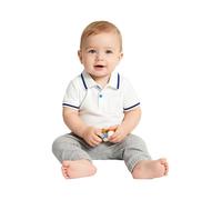 Yiesvsov Bimbo Camicetta Uomo Camicie Prestazione Attiva Camicie da Uniforme Scolastica Camicetta Sportiva Ragazzini Blusa Giocare Bianco 7-8 Anni