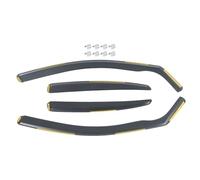 YIFANFENGSHUN 4 Pezzi Auto Deflettori Aria per Audi A4 B8 2009-2015, Deflettore Aria Parapioggia Parasole Laterale Laterale Auto Parasole Finestrino Accessories