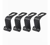 YIFANFENGSHUN 4 Pezzi Ganci Poggiatesta Auto per Mazda 3 IV Hatchback 2019-, Ganci per Seggiolini Auto Gancio Organizzatore Conservazione Gancio Organizer Seggiolino