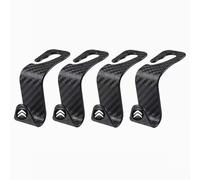 YIFANFENGSHUN 4 Pezzi Ganci Poggiatesta Auto per Volvo S90 Touring Edition, Ganci per Seggiolini Auto Gancio Organizzatore Conservazione Gancio Organizer Seggiolino
