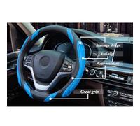 YIFANFENGSHUN Coprivolante Auto per VW Touran I (2012-2019), Antiscivolo Traspirante Copertura Copri Sterzo Macchina Copertura di Volante Decorazione Accessori,D