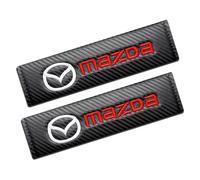 YIFANFENGSUN 2 Pezzi Protezione per Cintura di Sicurezza per Mazda 3 Hatchback 4 (IV) BP I 2019-2025, Auto Copri Cintura di Sicurezza per Adulti e Bambini Ricambi Auto