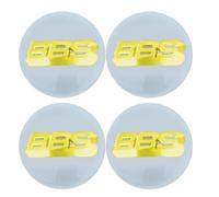 YIFANFENGSUN 4 Pezzi Auto Coprimozzi Ruota Adesivi per BBS 56MM 60MM 65MM 70MM 80MM, Tappi Ruota per Auto Impermeabili Antipolvere Auto Decorativo Emblema Accessori,70mm-D