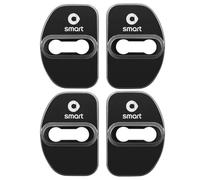 YIFANFENGSUN 4 Pezzi Protezione per Serratura Portiera Auto per Smart Forfour II (W453) 2014-2019, Protection Latch Covers Antiruggine Antifurto Serrature Porte Accessori Auto