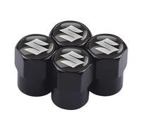 YIFANFENGSUN 4Pcs Cappucci Stelo Valvola Pneumatici per Suzuki XL7 III 2020-, Tappi Copripolvere Copri Pneumatici Auto Metallo Coperture Valvole Auto Accessori,A