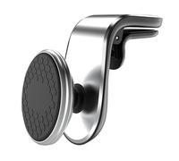 YIFANFENGSUN Porta Cellulare Auto per Ford Bronco 2021-2023, Supporto Telefono Auto per Presa d'Aria Dell'Auto Supproto Telefono Magnetico Accessori Decorativi,Silver