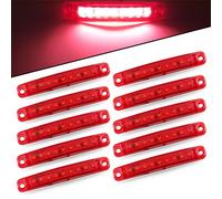 Yifengshun 10pcs 9 LED luce di posizione laterale anteriore e posteriore luce di posizione 12V per camion luce di posizione del camper van