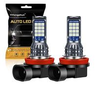 Yifengshun 2 x H8 / H11 Lampadine fendinebbia a LED azzurro 24SMD 3030 Chip Lampadine a LED H8 per fendinebbia Luci di marcia diurna DRL 12V