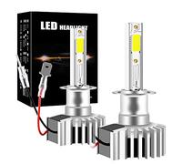 yifengshun H1 Lampadine per Faro a LED per Auto COB Chip Headlight Bulbs for Automobile Xenon Bianco 6500K 12000LM 60W Kit di conversione ad alta luminosità