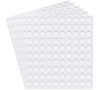 YIFLorine TANG Adesivi Rotondi Trasparenti,600 Pezzi Biadesivo Trasparente Rotondo Senza Tracce Autoadesivo Puntini Adesivo Rimovibile per Decorazione del Partito,Domestica,Arte Fai da Te(10 mm)