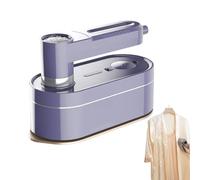 YIGECHENXIN 1200 W -HEDHED Mini Electric Iron 8 Livelli di Controllo della Temperatura Display Digitale Rimozione rimozione a Vapore Steamer per Regalo, Viaggio, dormitorio,110V