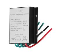 YIGECHENXIN 12v, Controller di Ricarica per Turbine eoliche Auto MPPT 12V/24V/48V/220V 3500W, regolatore di energia eolica a Bassa velocità del Vento Impermeabile IP67
