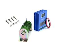 YIGECHENXIN 12v, Controller Ibrido Eolico Solare MPPT 2000W, Regolatore di Carica Fuori Rete 12V/24V/48V/220V con Schermo LCD e Protezioni di Sicurezza Multiple