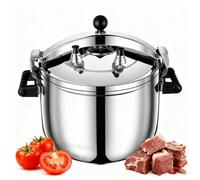 YIGECHENXIN 26 cm Große, explosionsgeschützte Kochtöpfe in Gewerbequalität 9 l multifunktionaler Edelstahl-Induktions-Schnellkochtopf energiesparend und zeitsparend