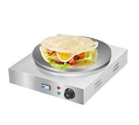 YIGECHENXIN 40CM, Macchina per Pancake a miscuglio Completamente Automatica 2500W, Macchina per Pancake Commerciale a Temperatura costante 220V, Macchina per Crepes elettrica Antiaderente