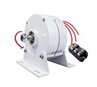 YIGECHENXIN 48v, Generatore a Magneti Permanenti Trifase 450RPM 3000W DC/AC 12V 24V 48V per Turbina Eolica con Rettificatore per Risorse Idriche e Energia Eolica (con Base)