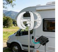 YIGECHENXIN 48v, Kit Generatore Eolico Silenzioso 12V 24V 48V 220V con Controller, Generatore Eolico a velocità del Vento Automatico a Lanterna per Casa, Barche (3000-6000W)