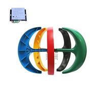 YIGECHENXIN 48v, Turbina Eolica ad ASSE Verticale 12V/24V/48V 18000W Generatore Eolico ad Alta Potenza per Vita Fuori Rete, Casa e Campeggio (con Controller)